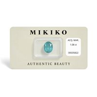  Certified gemstone Mikiko in Aquamarine Acquamarina 00035822